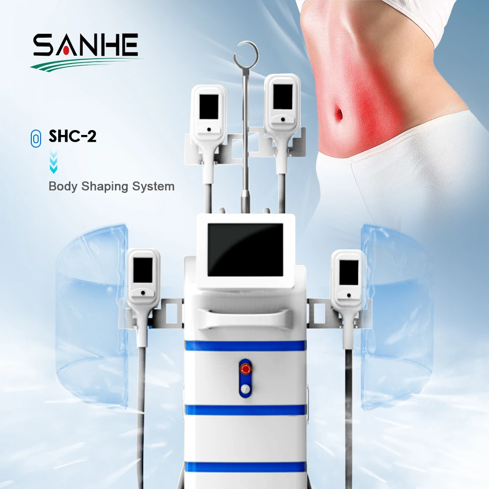 4 Handles Body Cryolipolysis Slimming Machine